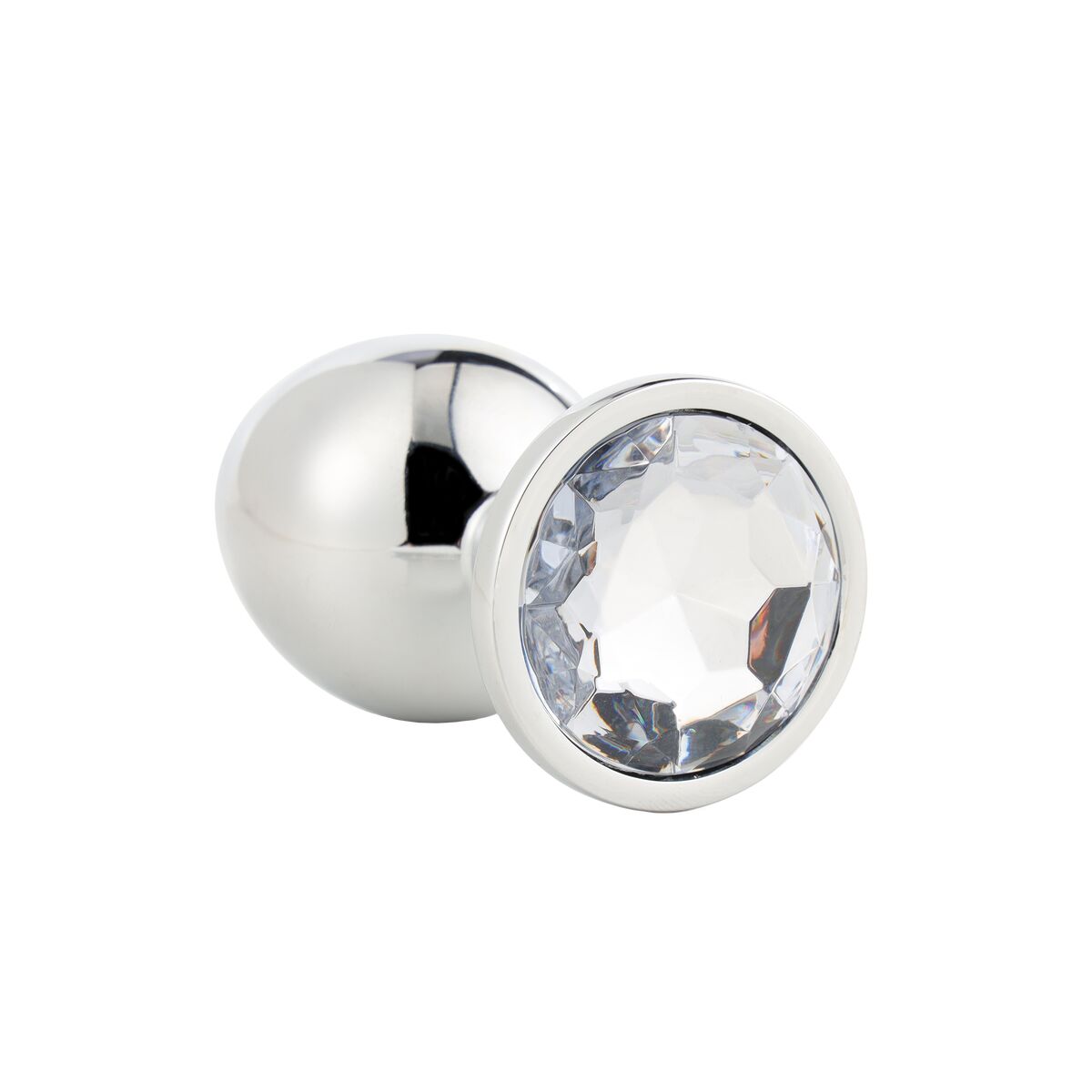 Plug Anal Dream Toys Gleaming Love Silberfarben